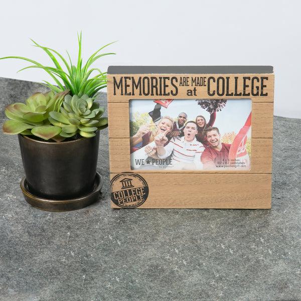 Pavilion Gift Company College People 6.75" X 7.5" Frame (Holds 4" X 6" Photo)