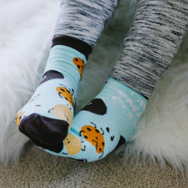 Pavilion Gift Company Cookies S/M Youth Cotton Blend Crew Socks