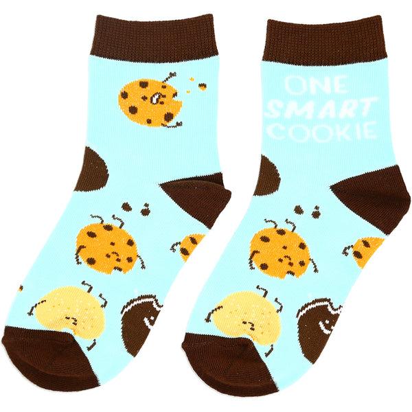 pavilion gift company Cookies S/M Youth Cotton Blend Crew Socks