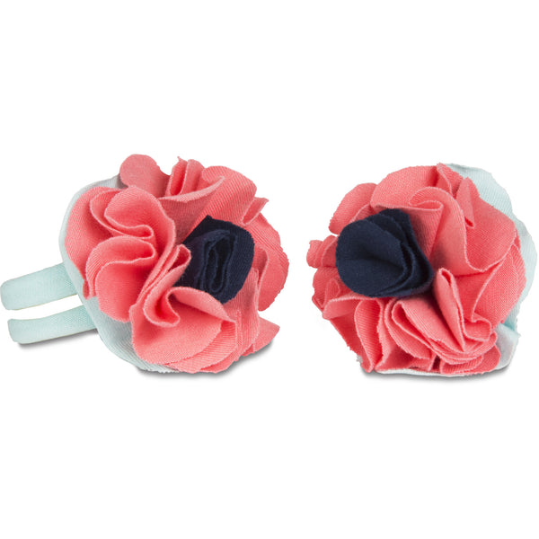 pavilion gift company Coral Sky Barefoot Booties (6-18 Months)