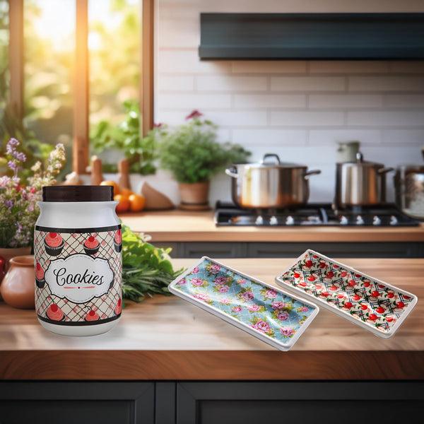 Pavilion Gift Company Cottage Kitchen Rose 3.75" X 8.5" Spoon Rest