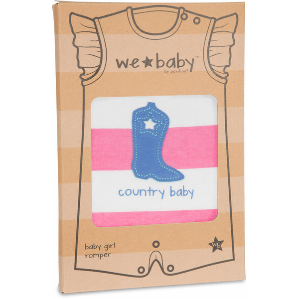 Pavilion Gift Company Country Baby 12-24 Month Girl Romper