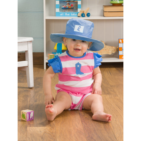 Pavilion Gift Company Country Baby 12-24 Month Girl Romper
