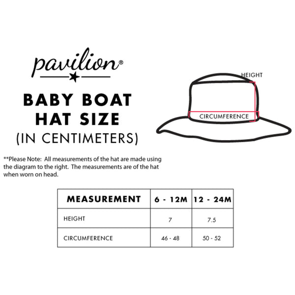 Pavilion Gift Company Country Baby 6-12 Month Girl Hat