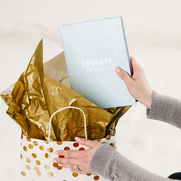 Pavilion Gift Company Courage 6.25" X 8.75" Inspiration Journal