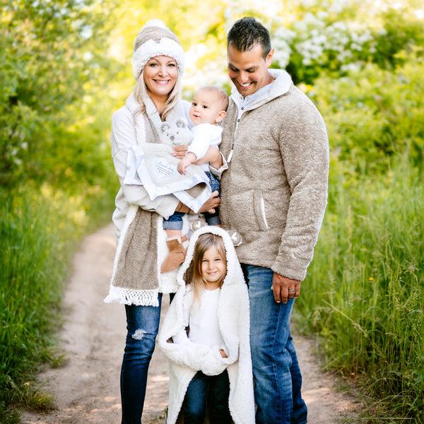 Pavilion Gift Company Cozy XXL Unisex Fleece Full Zip Sweatshirt