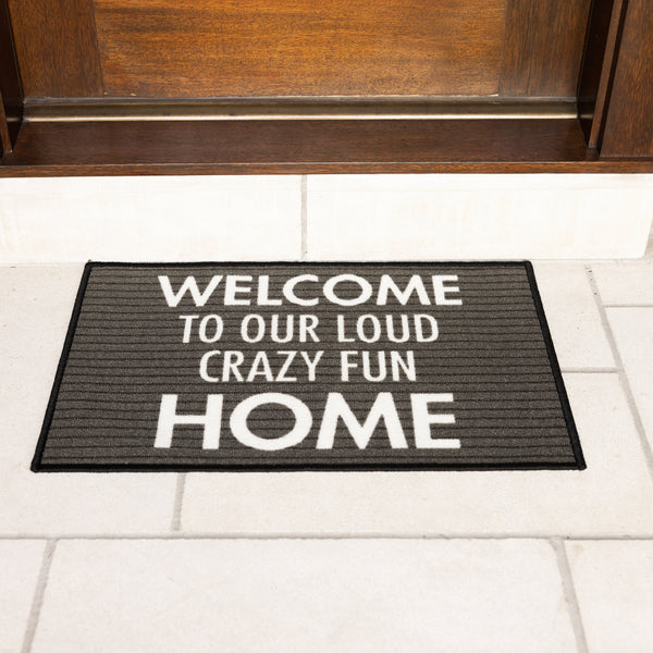 Pavilion Gift Company Crazy Fun Home 27.5" X 17.75" Floor Mat
