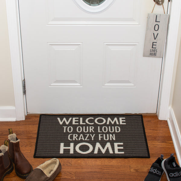 Pavilion Gift Company Crazy Fun Home 27.5" X 17.75" Floor Mat