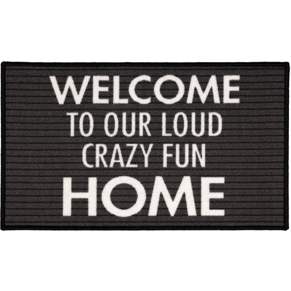 pavilion gift company Crazy Fun Home 27.5" x 17.75" Floor Mat