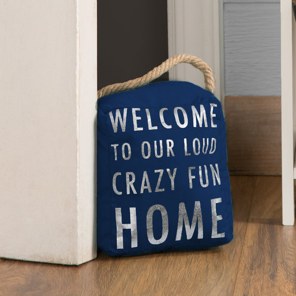 Pavilion Gift Company Crazy Fun Home 5" X 6" Door Stopper