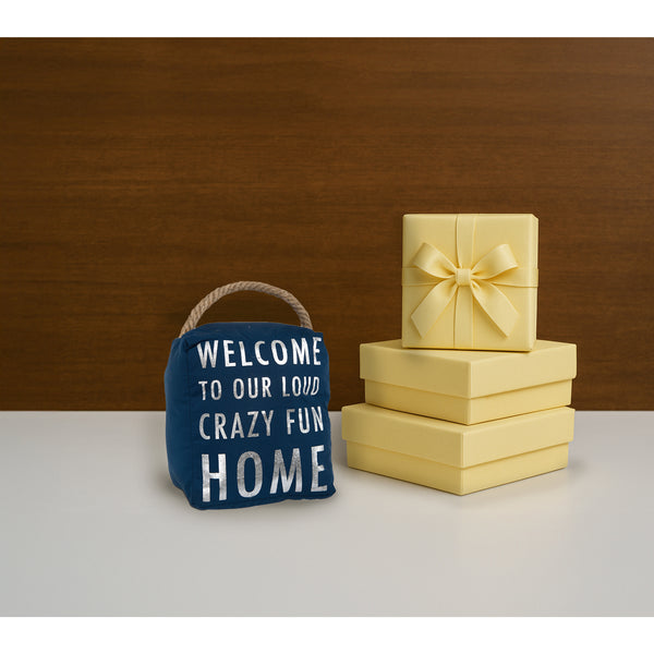 Pavilion Gift Company Crazy Fun Home 5" X 6" Door Stopper