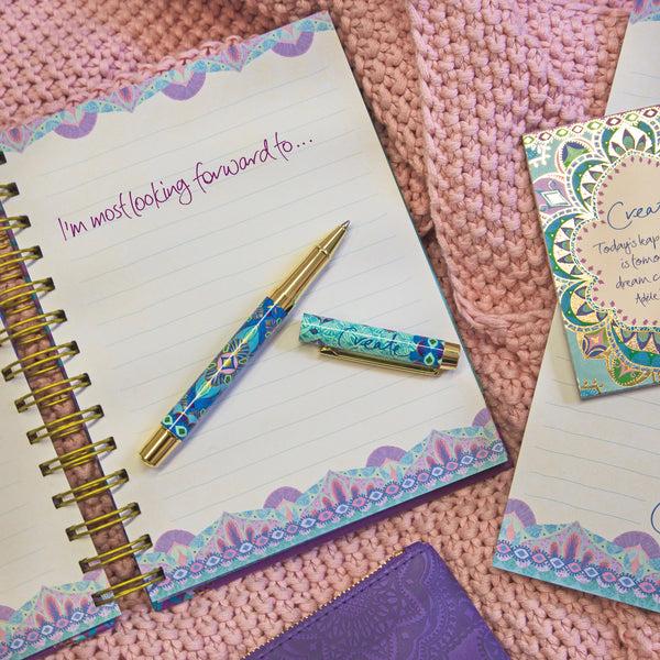 Pavilion Gift Company Create 7.5" X 6.5" Spiral Notebook