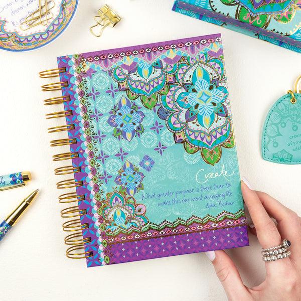 Pavilion Gift Company Create 7.5" X 6.5" Spiral Notebook