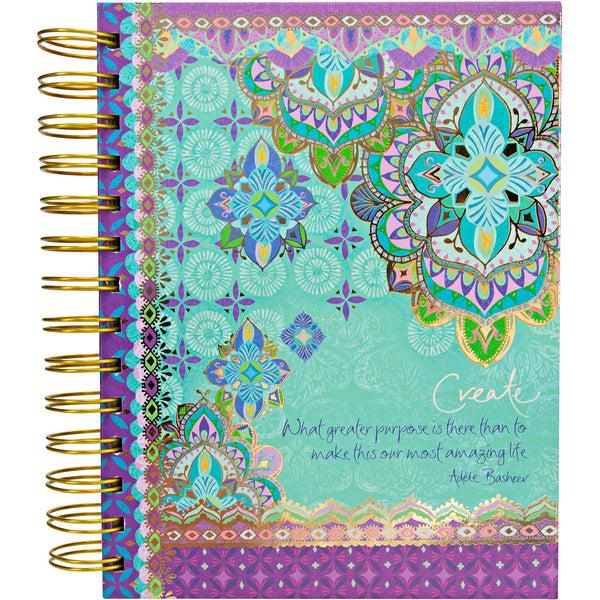 pavilion gift company Create 7.5" x 6.5" Spiral Notebook