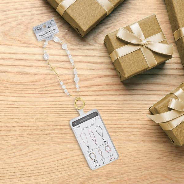 Pavilion Gift Company Cross Beaded Hands-Free Wrist Strap