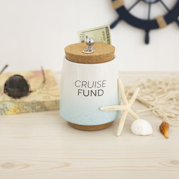 Pavilion Gift Company Cruise 6.5" Ceramic Savings Bank