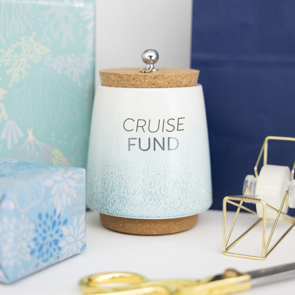 Pavilion Gift Company Cruise 6.5" Ceramic Savings Bank
