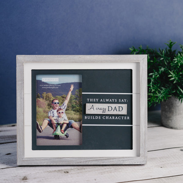 Pavilion Gift Company Dad 9.75" X 8.25" Frame (Holds 4" X 6" Photo)