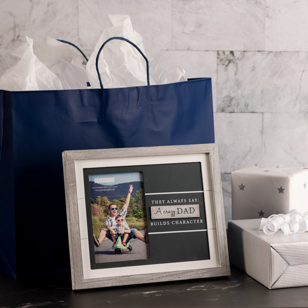 Pavilion Gift Company Dad 9.75" X 8.25" Frame (Holds 4" X 6" Photo)