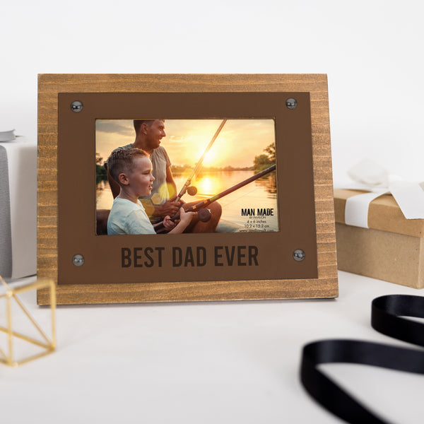 Pavilion Gift Company Dad 9" X 7" Frame (Holds 6" X 4" Photo)