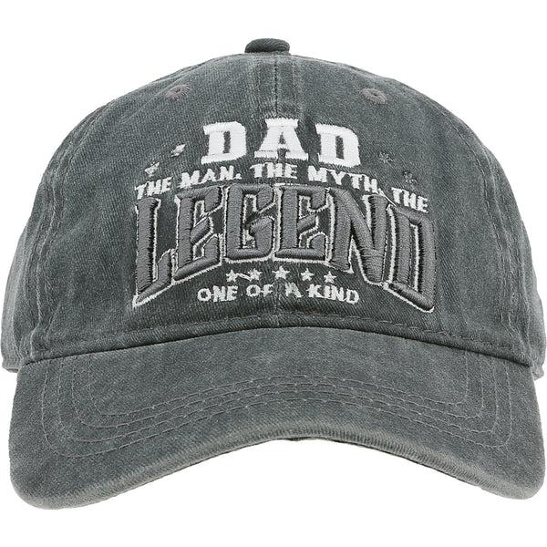 pavilion gift company Dad Dark Gray Washed Cotton Twill Hat