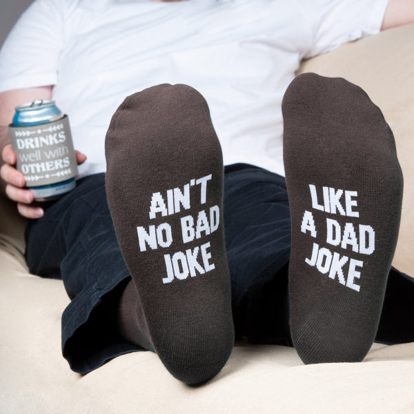 Pavilion Gift Company Dad Joke Mens Cotton Blend Sock