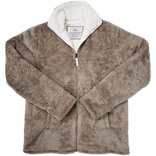 Pavilion Gift Company Dad L/XL Men's Fleece Full Zip Sweatshirt