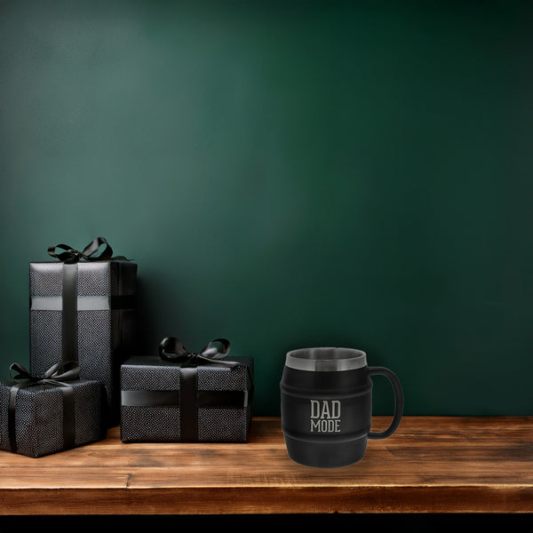 Pavilion Gift Company Dad Mode 15 Oz Stainless Steel Double Wall Stein