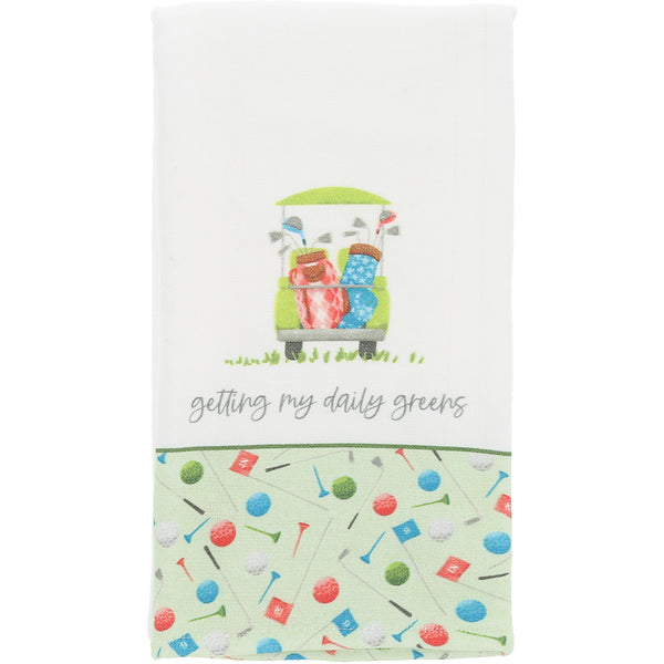 pavilion gift company Daily Greens 100% Cotton Tea Towel