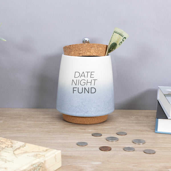 Pavilion Gift Company Date Night 6.5" Ceramic Savings Bank