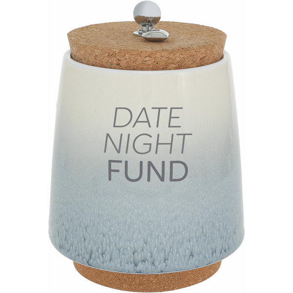 pavilion gift company Date Night 6.5" Ceramic Savings Bank