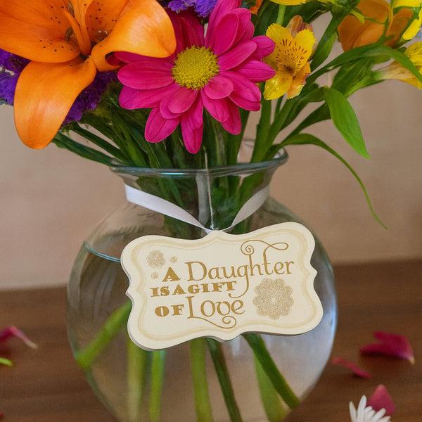 Pavilion Gift Company Daughter 3" X 1.75" Hanging Plaque