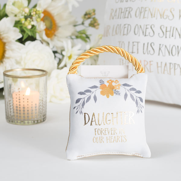 Pavilion Gift Company Daughter 4.5" Memorial Pocket Pillow