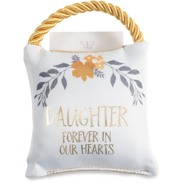pavilion gift company Daughter 4.5" Memorial Pocket Pillow