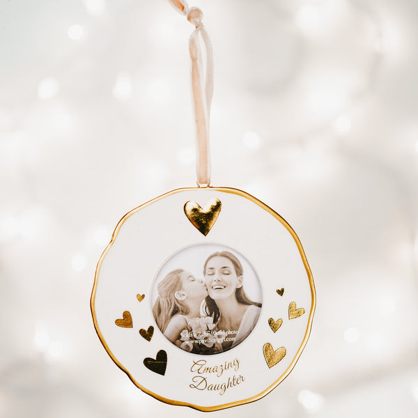 Pavilion Gift Company Daughter 4" Photo Frame Ornament