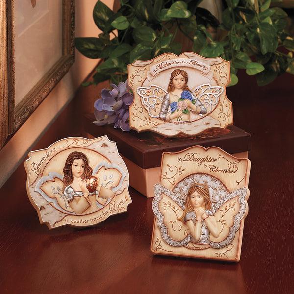 Pavilion Gift Company Daughter 4" X 3.5" Self-Standing Plaque