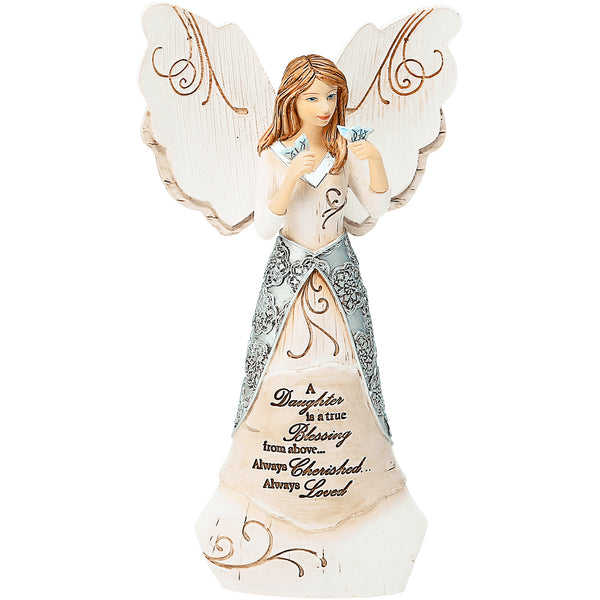pavilion gift company Daughter 6" Angel Holding Butterflies