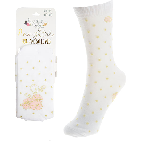 pavilion gift company Daughter Ladies Cotton Blend Sock