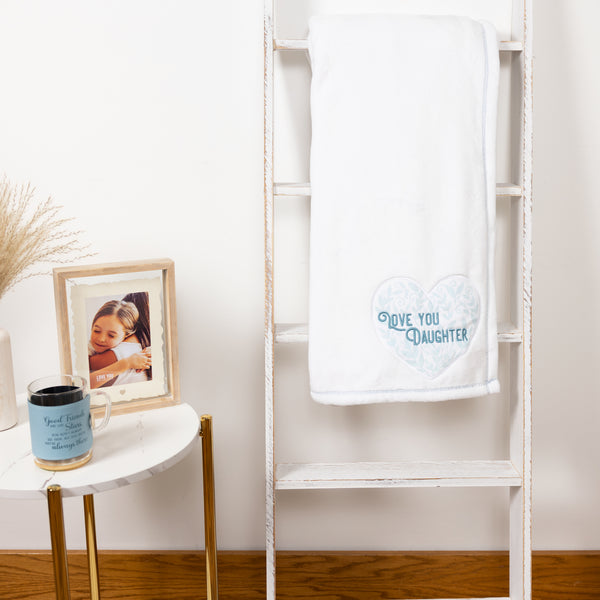 Pavilion Gift Company Daughter Vines - 50" X 60" Royal Plush Blanket