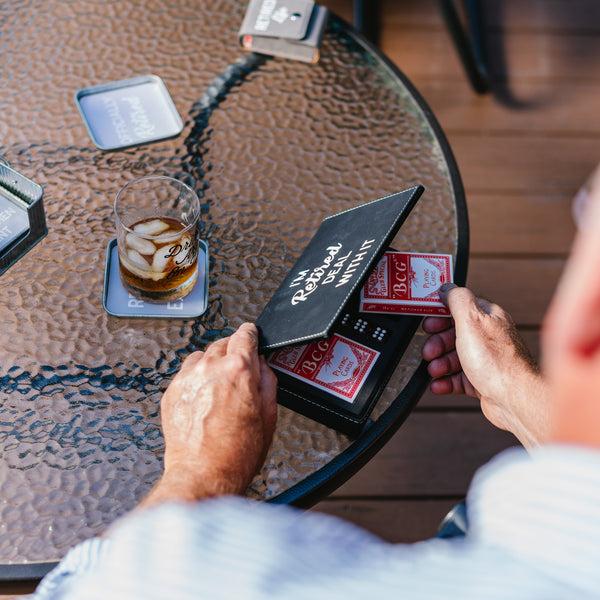 Pavilion Gift Company Deal With It Double Deck Playing Card Set