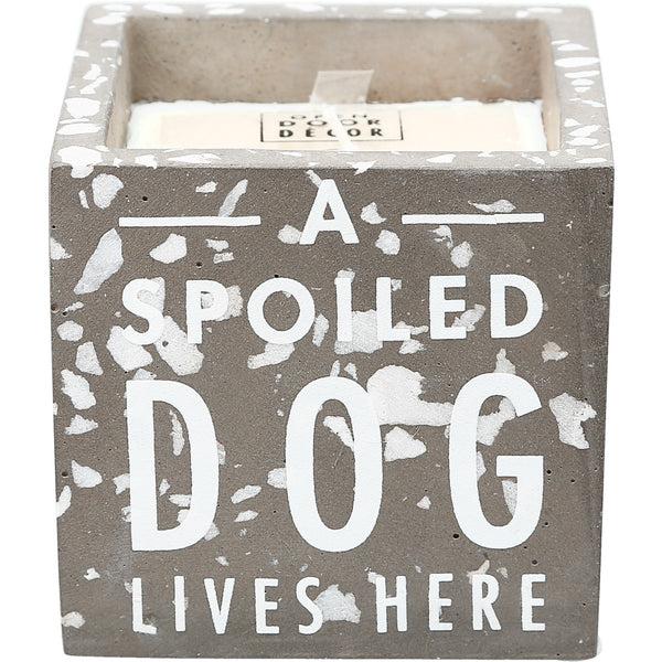 pavilion gift company Dog 8 oz - 100% Soy Wax Candle Scent: Serenity
