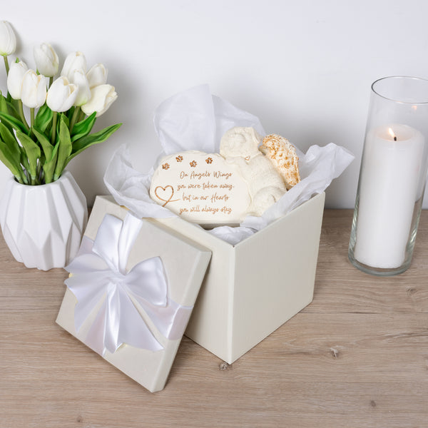 Pavilion Gift Company Dog Angel 7.5" X 5" Pet Memorial Stone