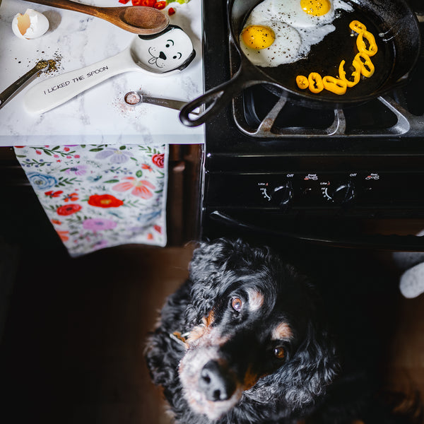 Pavilion Gift Company Dog Licked The Spoon 10" Spoon Rest