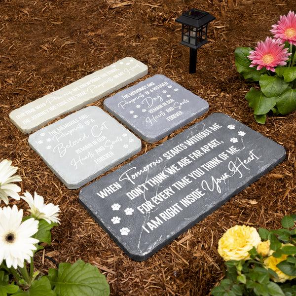 Pavilion Gift Company Dog Memorial 7.75" X 7.75" Garden Stone