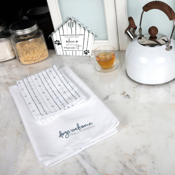 Pavilion Gift Company Dogs Hand & Fingertip Towel Gift Set