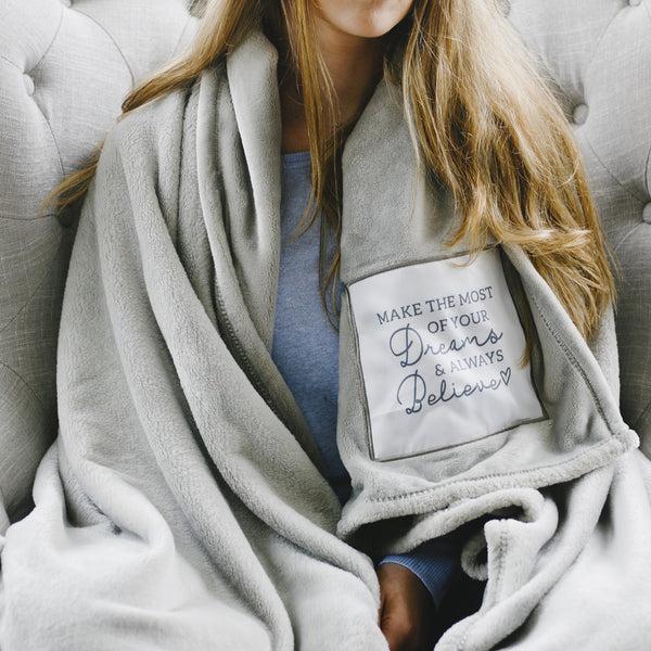 Pavilion Gift Company Dream 50" X 60" Royal Plush Blanket