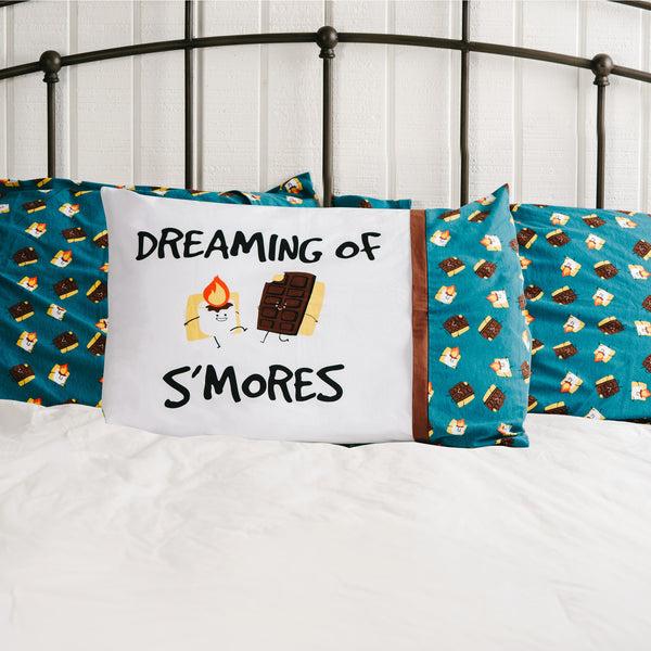 Pavilion Gift Company Dreaming Of S'mores 20" X 26" Pillowcase