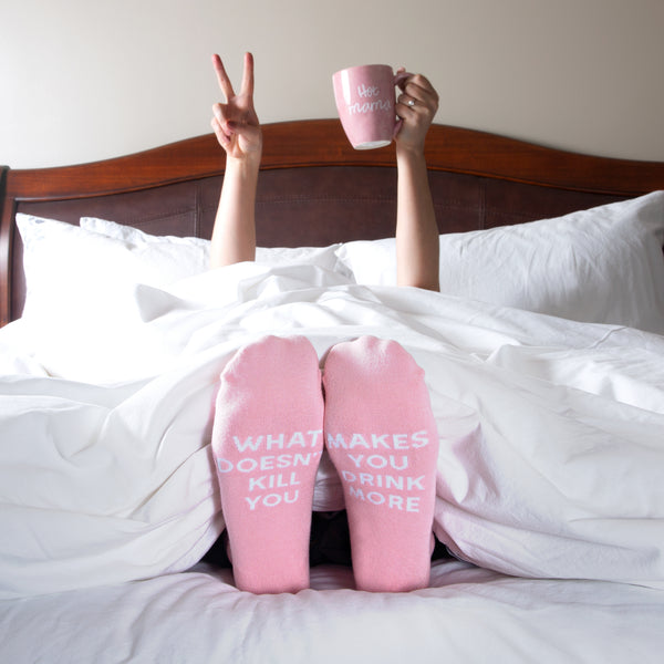 Pavilion Gift Company Drink More Ladies Cotton Blend Sock