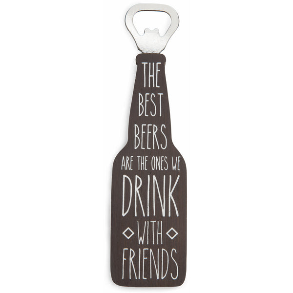 pavilion gift company Drink With Friends 7" Bottle Opener Magnet