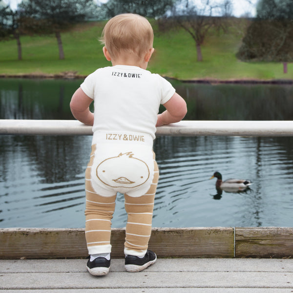 Pavilion Gift Company Duck 6-12 Months Baby Leggings